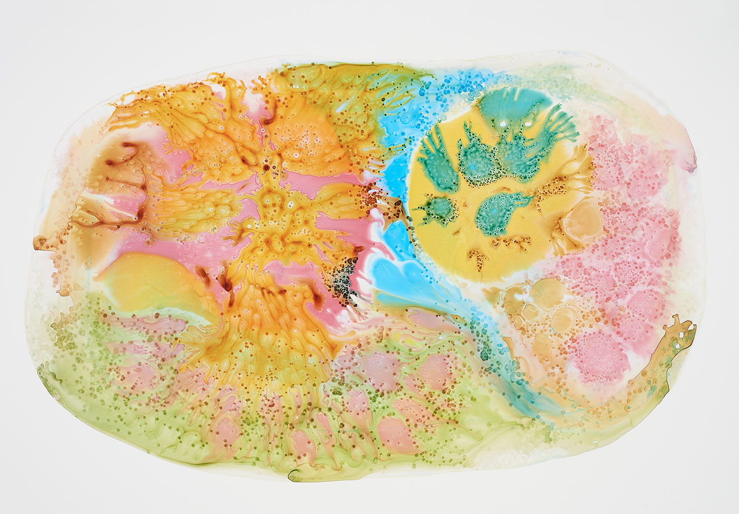 Pearl 12, 100x70cm, acrylic ink on paper, 2013